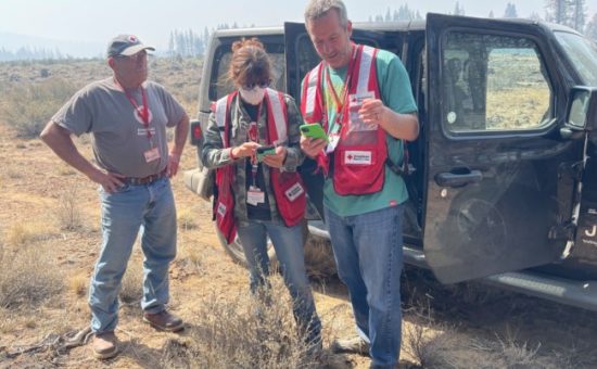 American Red Cross Helps People in Path of Bootleg Wildfire