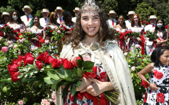 Historic Rose Festival Moment as Daughter of Queen Becomes Queen